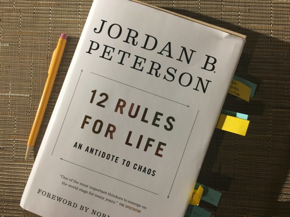 Larry Belmont Vælge Rationel 12 Rules For Life An Antidote to Chaos By Jordan B. Peterson - RIZWAN BUTTAR